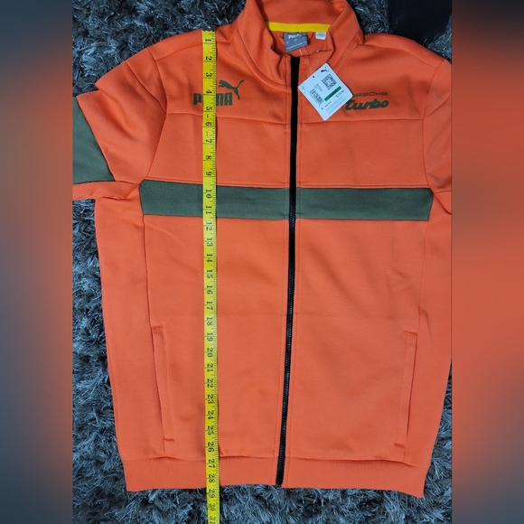 Puma x Porsche Legacy SDS Track Jacket - Firelight NWT Size L / Msrp $110 - Picture 11 of 15